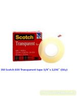 Katalog 3M Scotch harga murah & terjangkau, Image ATK Sekolah SIPLAH 3M Scotch 600 Transparent tape 3/4 inchx 1296 inch (36y) harga normal 24500 di Distributor ATK Bina Mandiri Stationery