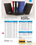 Contoh Map berkas arsip Bantex 8225 Ring Binder 1322 A4 2O-25mm (1") merek Bantex