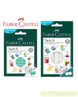 Gambar Faber-Castell Adhesive Tack-IT 30gr Green (187052) Karet tempel lengket pakai ulang merek Faber Castell