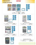 Gambar Kalkulator Saku Pocket 12 Digit Joyko Calculator CC-38 merek Joyko