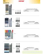 Contoh Joyko Drawing Pen DP-298S-059C Pena Menggambar merek Joyko