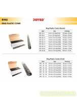 Gambar Joyko Ring Plastic Comb RPC-23-45 (Oval) (Folio) Spiral jilid Binding merek Joyko