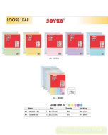 Jual Refill Multiring Binder Note Joyko Loose Leaf A5-103MIX-50 (50S) terlengkap di toko alat tulis