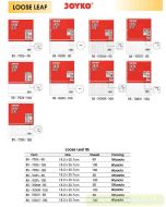 Contoh Refill Multiring Binder Note Joyko Loose Leaf B5-100DT-50 (50S) merek Joyko