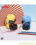 Rautan Mekanik Serutan Pensil Putar Joyko Sharpener A-165CO (Blue,Yellow)