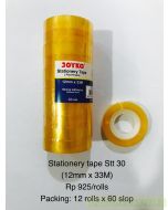 Foto Joyko Stationery Tape STT-30 (12mm x 33M) Selotip Kecil Plastik merek Joyko