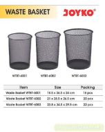 Gambar Joyko Waste Basket WTBT-6002 Tempat Sampah Jaring Bulat merek Joyko