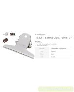 Gambar SDI 0208 Spring Clips (3") Stainless Steel (Paper Clips) Klip Penjepit merek SDI