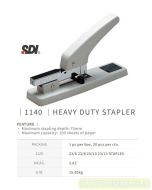 Brosur gambar peralatan sekolah SDI 1140 Heavy Duty Stapler 23/13 (Max 100 Lbr) Alat Jilid Kertas