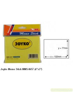 Gambar Sticky Note Joyko Memo Stick MMS-0657 (4"x3") merek Joyko