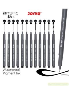 Foto Pena Menggambar Joyko Drawing Pen DP-298-A003 merek Joyko