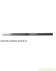 Contoh Mistar Penggaris Besi Panjang 60 cm Joyko Stainless Steel Ruler RL-ST60 merek Joyko