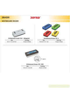 Joyko White Board Eraser WE-1 (Magnet) Penghapus Papan Tulis