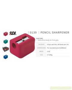 Jual Rautan Pensil SDI 0139B Pencil Sharpener termurah harga grosir Jakarta