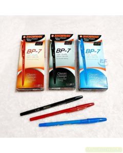 e-catalogue gambar alat tulis Snowman Ballpoint BP-7 Semi Gel Black Pena Pulpen